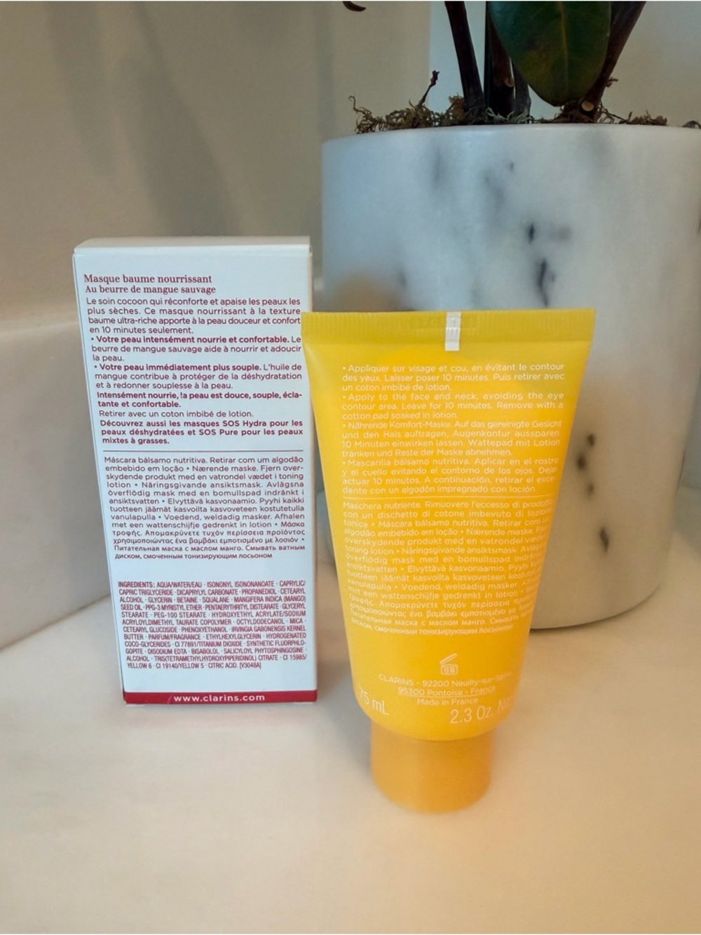 Clarins SOS Comfort Nourishing Mask New in Box/Sealed - Picture 2 of 4